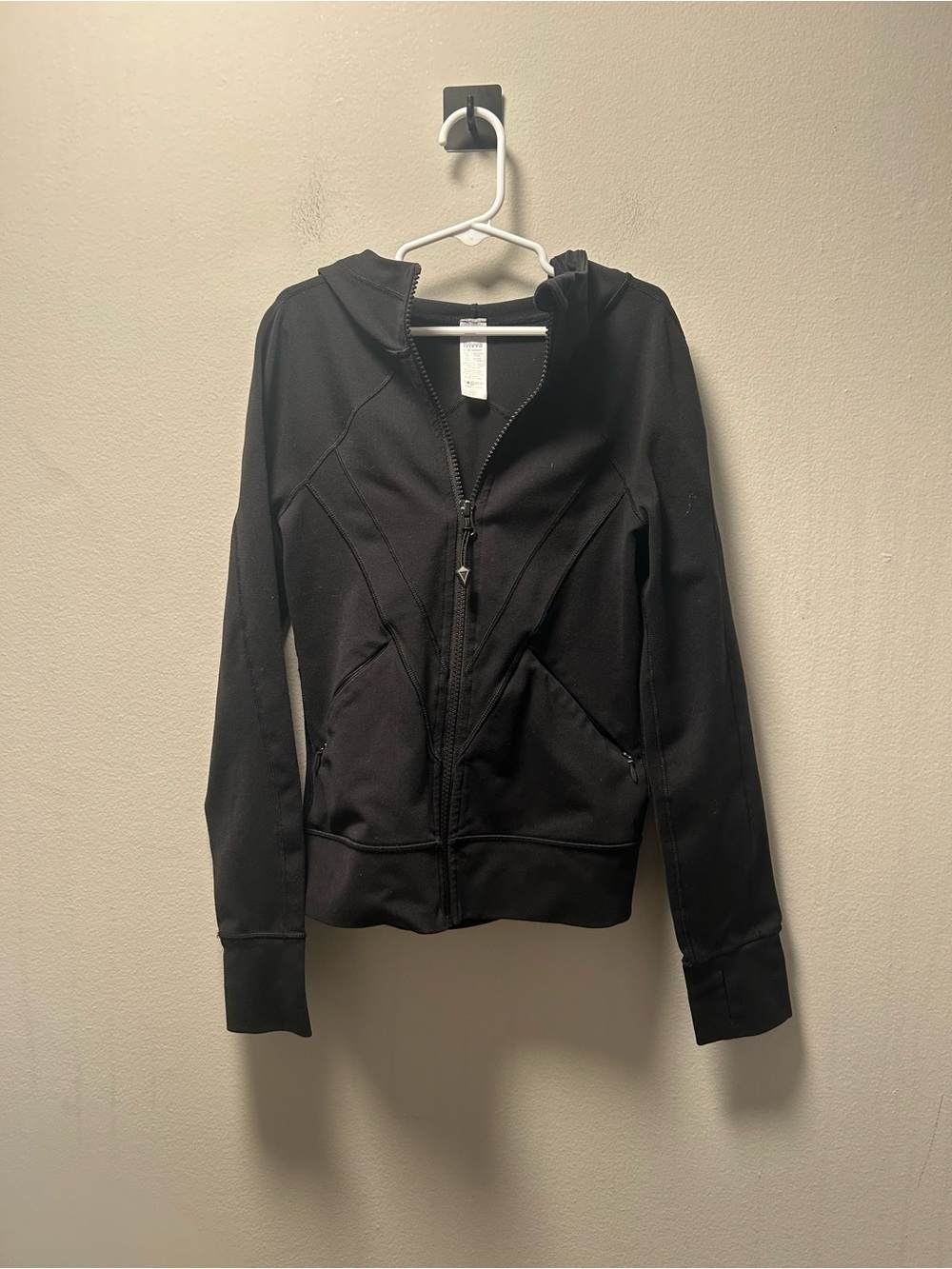 Ivivva Black Girls' Hooded Zip Jacket